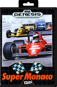 Super Monaco GP - Box - Front - Reconstructed Image