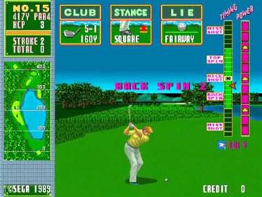 Super Masters Golf - Screenshot - Gameplay Image