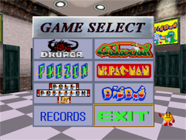 Namco Museum Vol. 3 - Screenshot - Game Select