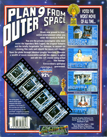 Plan 9 From Outer Space - Box - Back Image