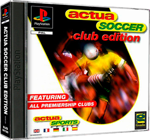 Actua Soccer: Club Edition - Box - 3D Image
