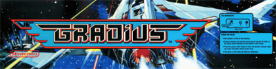 Gradius - Arcade - Marquee Image