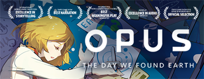 Opus: The Day We Found Earth - Clear Logo Image