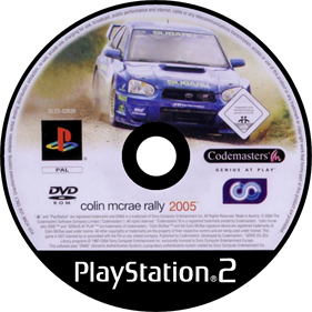 Colin McRae Rally 2005 - Disc Image
