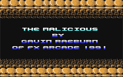 The Malicious - Screenshot - Game Title Image