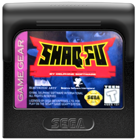 Shaq Fu - Fanart - Cart - Front Image