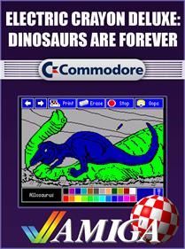 Electric Crayon Deluxe: Dinosaurs Are Forever - Fanart - Box - Front Image