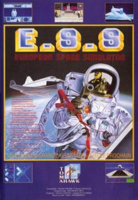 E.S.S: European Space Simulator - Advertisement Flyer - Front Image