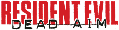 Resident Evil: Dead Aim - Clear Logo Image
