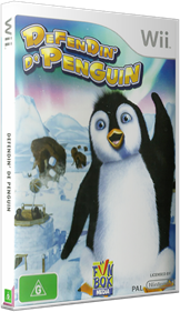 Defendin' De Penguin  - Box - 3D Image