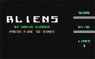 Aliens (David Kinder) - Screenshot - Game Title Image