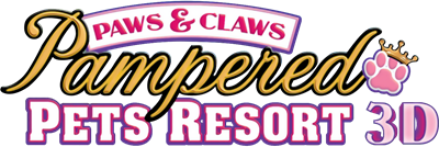 Paws & Claws: Pampered Pets Resort 3D - Clear Logo Image