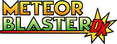 Meteor Blaster DX - Clear Logo Image