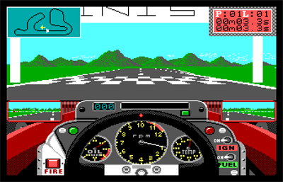 Grand Prix Circuit - Screenshot - Gameplay Image