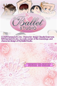 My Ballet Studio - Screenshot - Game Title Image