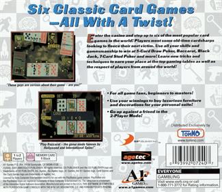 Card Games - Box - Back Image