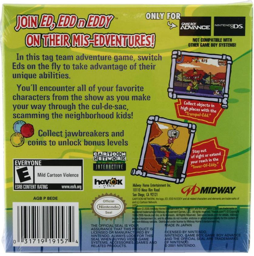 PS2 Game Collection/ Ed Edd N Eddy: the Mis-edventures and -  Norway