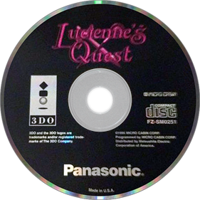 Lucienne's Quest - Disc Image