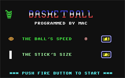 Basketball - Screenshot - Game Title Image