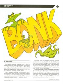 Bonk - Advertisement Flyer - Front Image