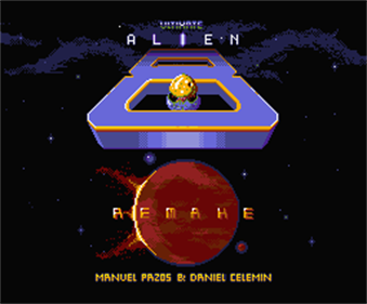 Alien 8 Remake - Screenshot - Game Title Image