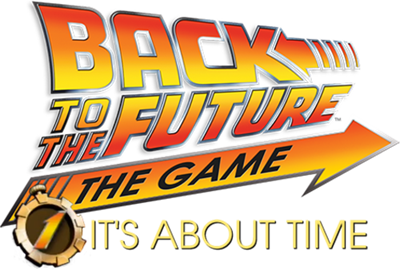 Back to the Future Ep 1: It's About Time - Clear Logo Image