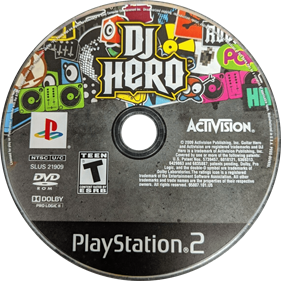 DJ Hero - Disc Image