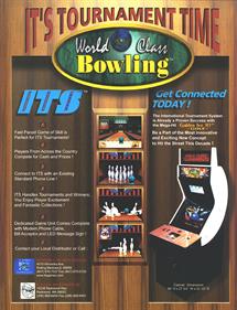 World Class Bowling - Advertisement Flyer - Front Image