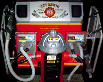 Brave Firefighters: Real Life Heroes - Arcade - Control Panel Image