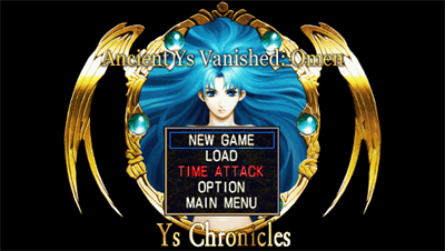 Ys I & II Chronicles - Screenshot - Game Select Image