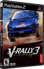 V-Rally 3 - Box - 3D Image