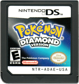 Pokémon Diamond Version - Cart - Front Image