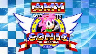 Amy Rose in Sonic The Hedgehog - Banner
