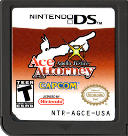 Apollo Justice: Ace Attorney - Cart - Front Image