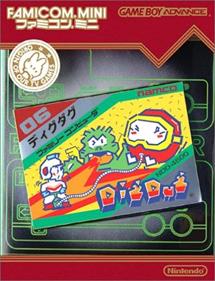 Famicom Mini: Dig Dug - Box - Front Image