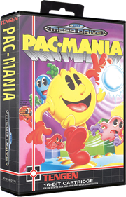 Pac-Mania - Box - 3D Image