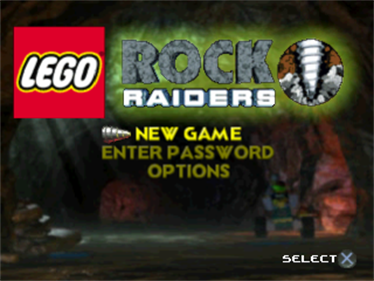 LEGO Rock Raiders - Screenshot - Game Title Image