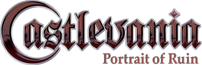 Castlevania: Portrait of Ruin - Clear Logo Image