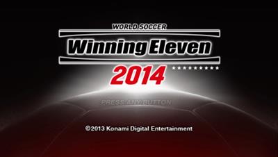 PES 2014: Pro Evolution Soccer - Screenshot - Game Title Image