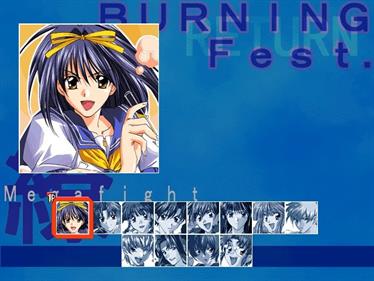 Asuka 120% Return BURNING Fest. - Screenshot - Game Select Image