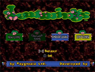 Lemmings & Oh No! More Lemmings - Screenshot - Game Title Image