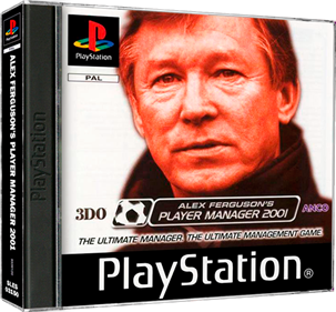 Alex Ferguson's Player Manager 2001 - Box - 3D Image
