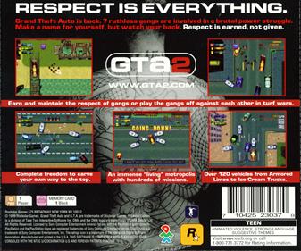 GTA 2 - Box - Back Image
