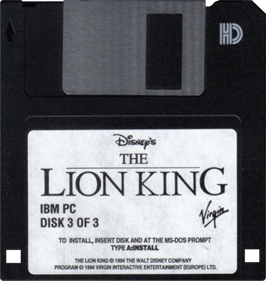 The Lion King - Disc Image