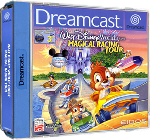 Walt Disney World Quest: Magical Racing Tour - Box - 3D Image