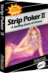 Strip Poker II: A Sizzling Game of Chance - Box - 3D Image