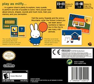 Miffy's World - Box - Back Image