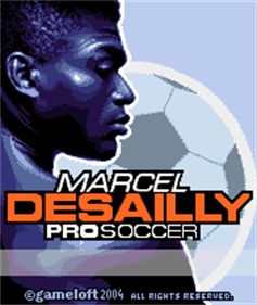 Marcel Desailly Pro Soccer - Screenshot - Game Title Image