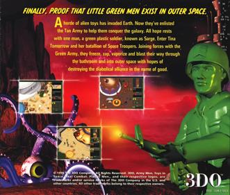 Army Men: Toys in Space - Box - Back Image