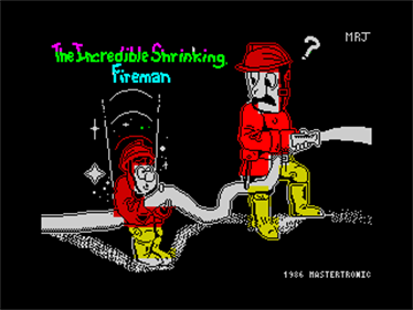 The Incredible Shrinking Fireman - Screenshot - Game Title Image